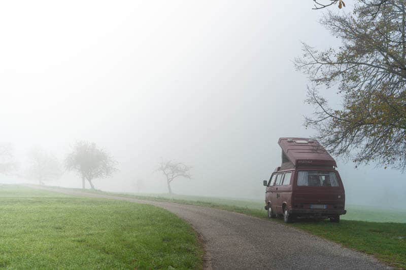 Voyage en van en Alsace